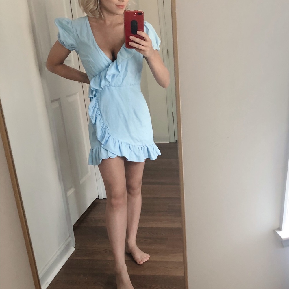 Skylar Rose baby blue dress